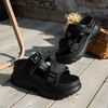 Ladda in bild i Galleri Viewer, Adorea® | Slip-on-sandaler med tjock sula
