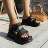 Ladda in bild i Galleri Viewer, Adorea® | Slip-on-sandaler med tjock sula