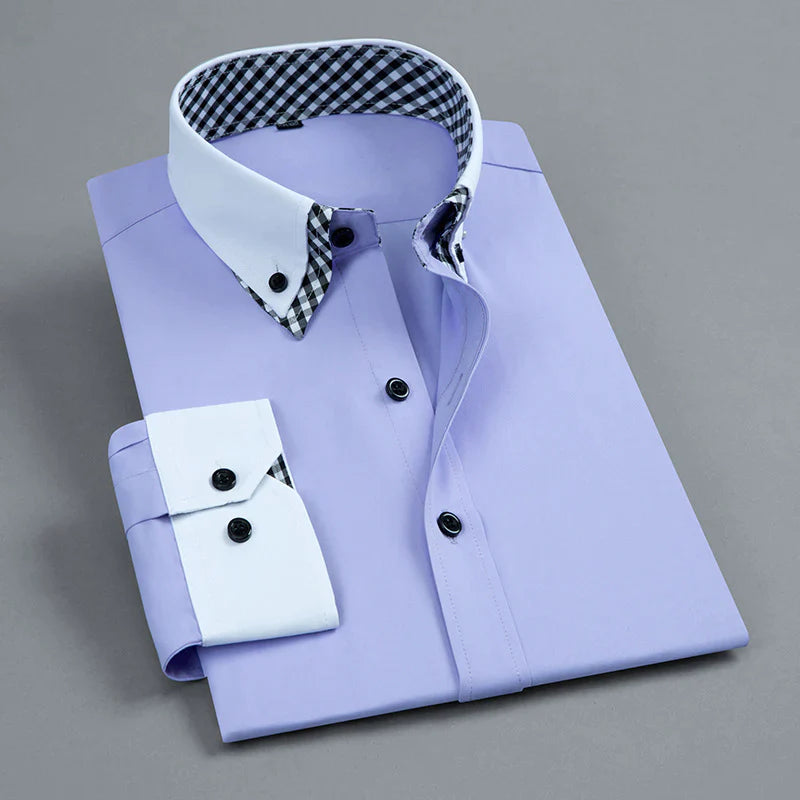Clovis® | Långärmad bomullsskjorta för män