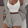 Ladda in bild i Galleri Viewer, Mindy® | Sammet pyjamas set Crop Top