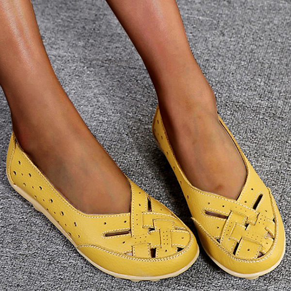 Slipshoes® | Ortopediska sandaler i andningsbart läder
