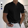 Ladda in bild i Galleri Viewer, Adelbert® | Kortärmad sportig t-shirt med v-ringning