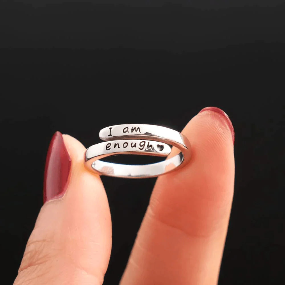 Luxring® | I Am Enough Inspiration Ring