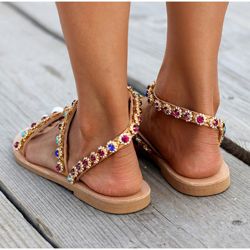 Sandibloom® | Sandaletter med strass