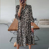 Aragon® | Elegant klänning med leopardtryck