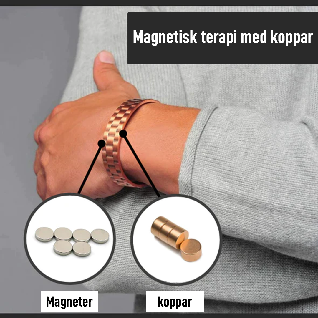MagneticZen® | Magnetisk terapi i ren koppar hälsoarmband