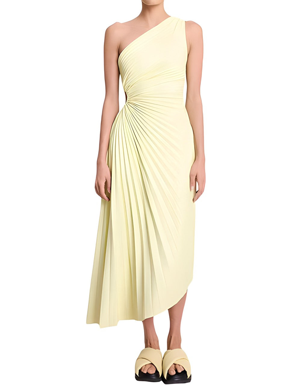 Sherene® | Elegant plisserad klänning