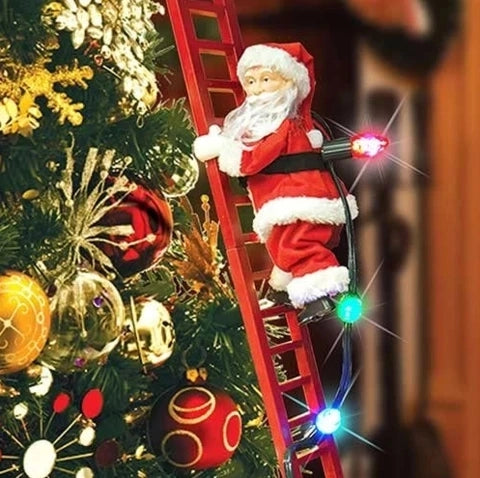 Adorable Santa® | Elektrisk klättring jultomten