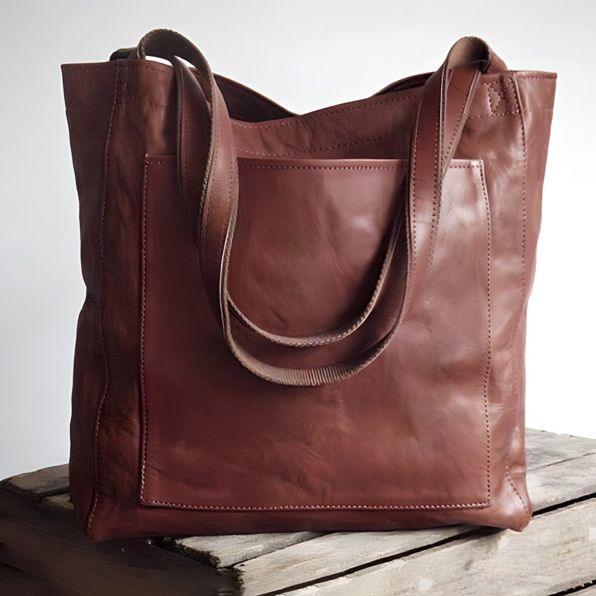 Arhea® | Väska i vintage syntetiskt läder