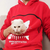 Ladda in bild i Galleri Viewer, KittyPouch® | Kattpåse med huva Sweatshirt